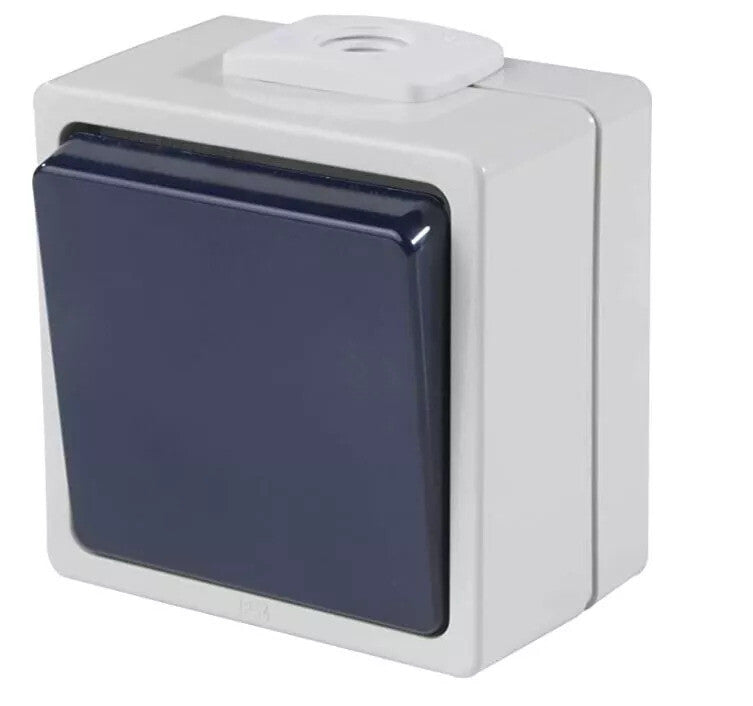 Aufputz Wechselschalter IP54 – AS-Schwabe – Ein-/Ausschalter für Außenbereich