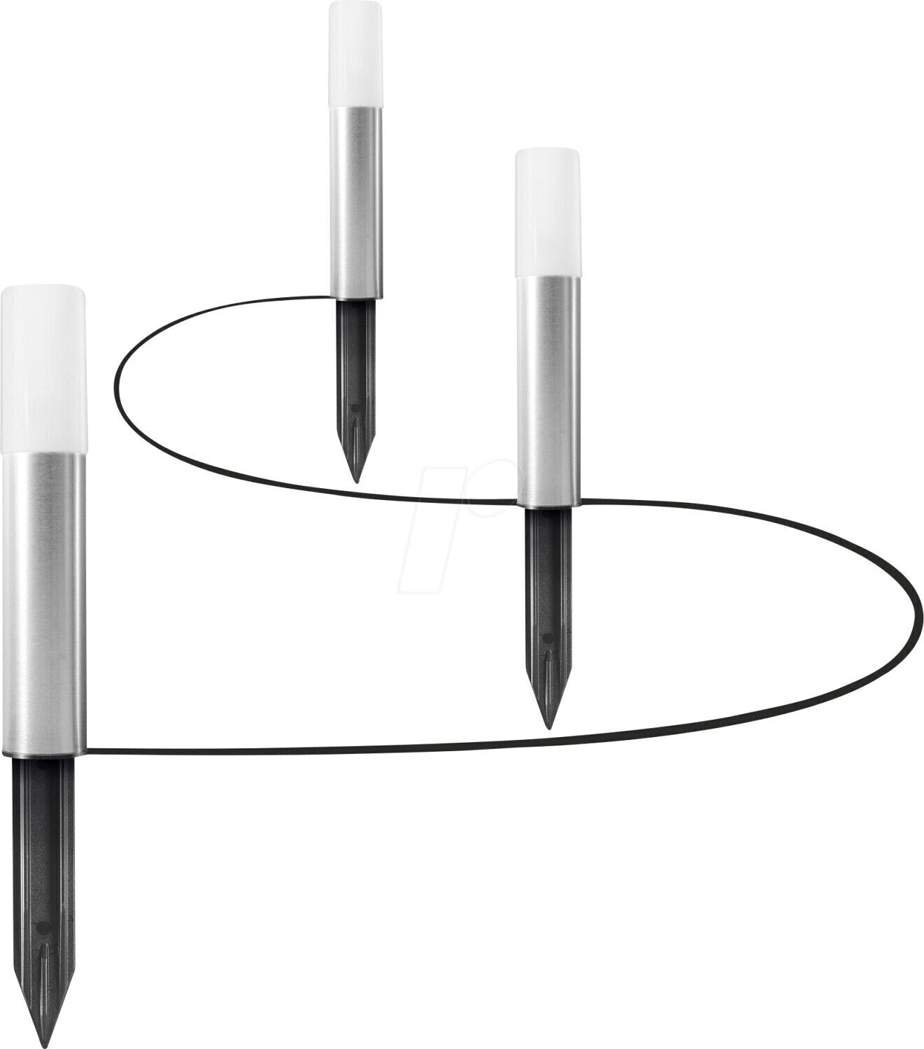 Ledvance SMART+ Gardenpole Sockelleuchte RGBW WiFi – 3er-Erweiterungsset.