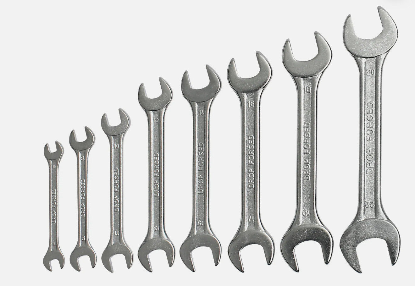 STEEKSLEUTEL SET 6-22 MM, 8-TEILIG