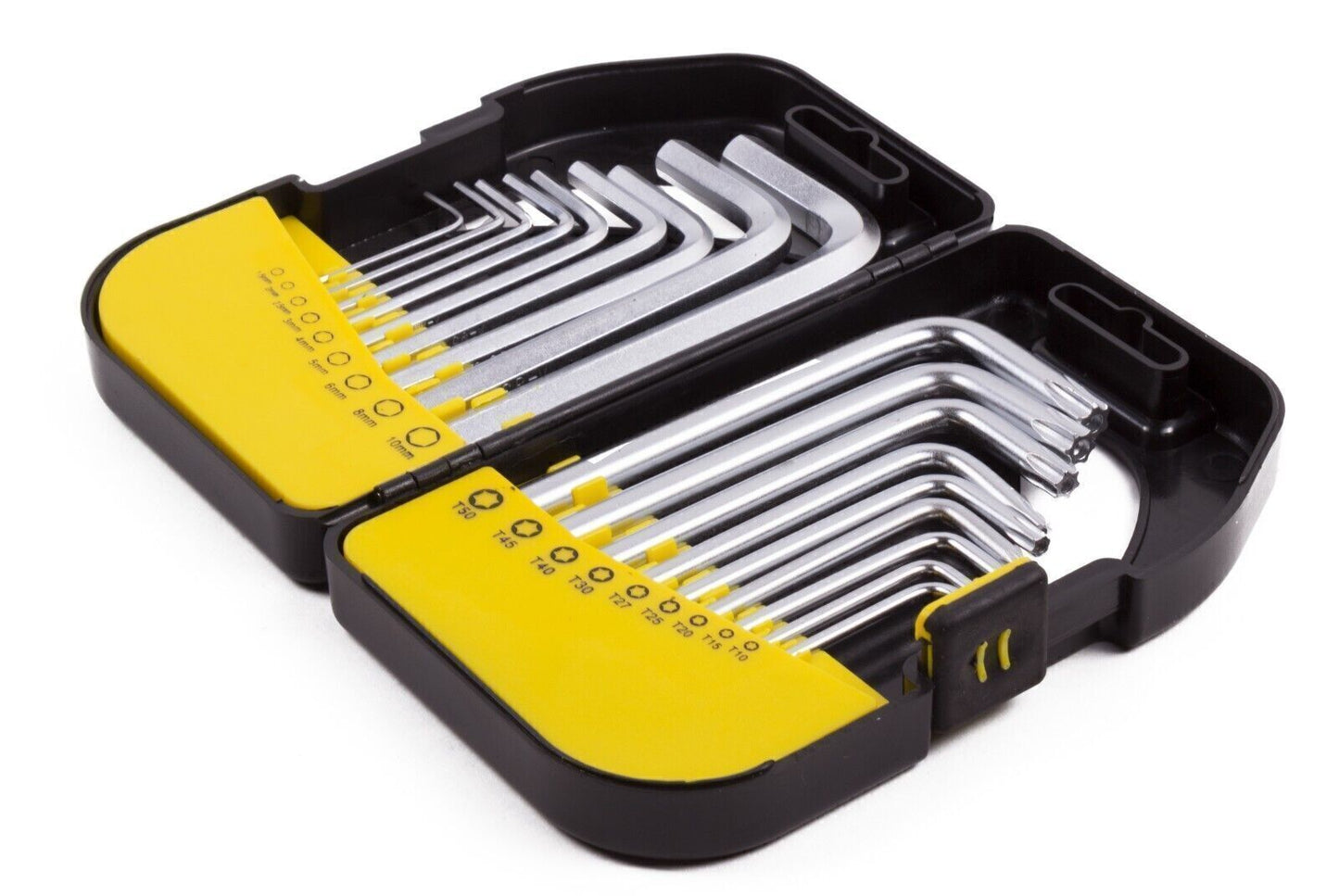 18-teiliges Torx und Innensechskant Schraubendreher Winkelschraubendreher Set