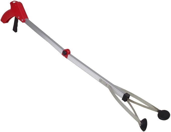 Faltbare Greifzange 77 cm – Müllzange / Greifhilfe / Greifarm von Benson