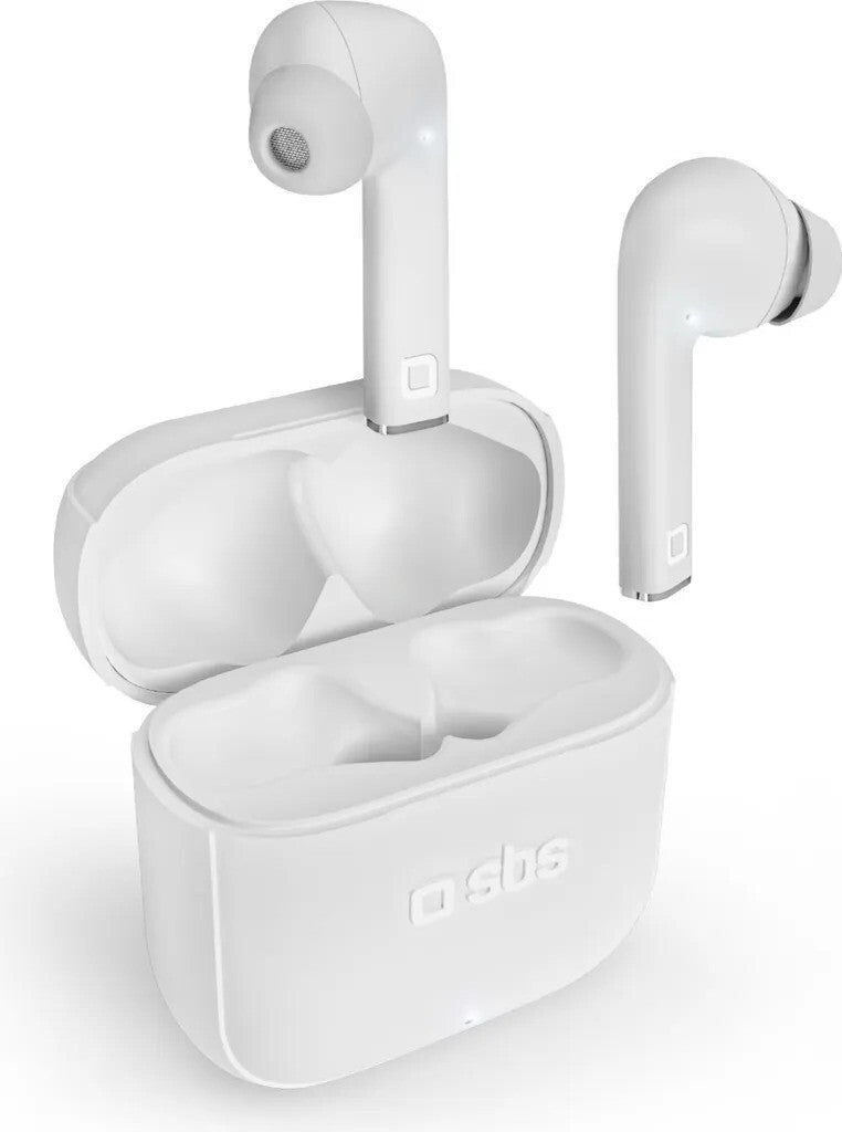 SBS Beat Free weiss TWS-Kopfhörer