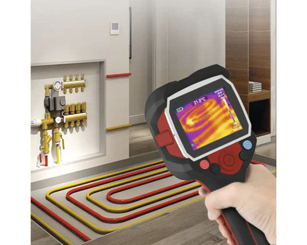 JC Schwarz Wärmebildkamera mit Infrarotsensor und 3,5" Farbdisplay IP 65 inkl. Z