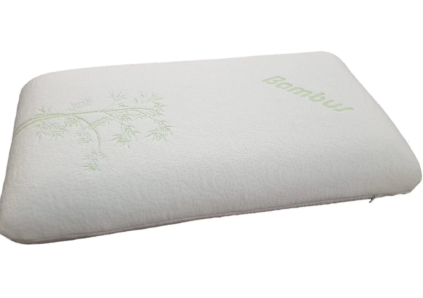 Bambus Kopfkissen 40x70cm – Orthopädisches Wellness Kissen mit Memory Schaum