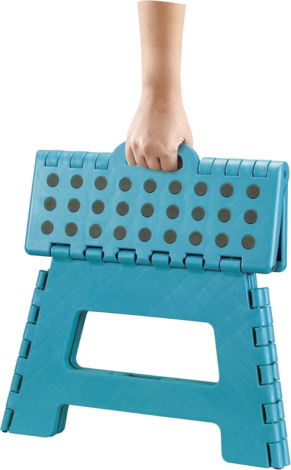 Klappbarer Tritthocker 22 cm – Praktisch, Robust und Platzsparend! Turkis