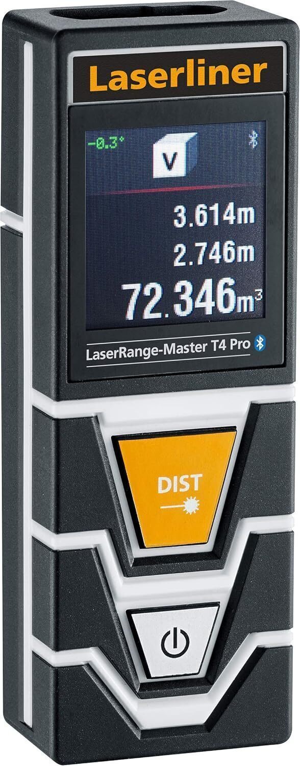Laserliner LaserRange-Master T4 Pro Entfernungsmesser 40 m, Touch, Bluetooth