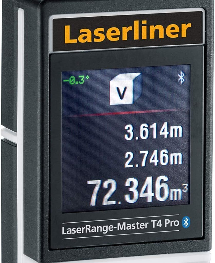 Laserliner LaserRange-Master T4 Pro Entfernungsmesser 40 m, Touch, Bluetooth