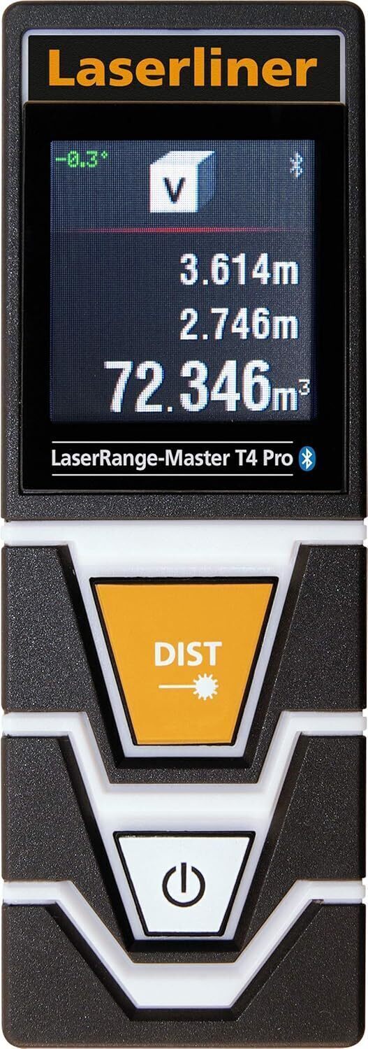 Laserliner LaserRange-Master T4 Pro Entfernungsmesser 40 m, Touch, Bluetooth