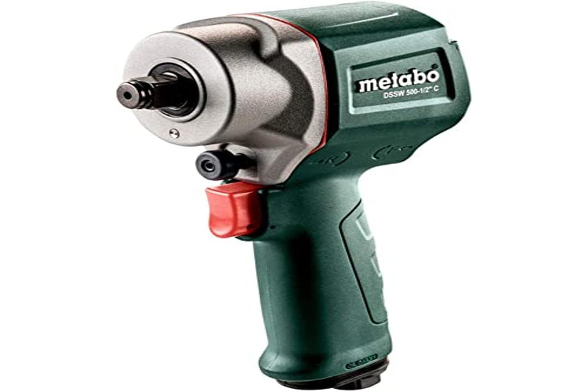 Metabo Druckluft-Schlagschrauber DSSW 500-1/2" C (601590000) Karton, Arbeitsdruck: 6.2 bar, Luftbedarf: 7 l/s, Vierkantaufnahme: 1/2"