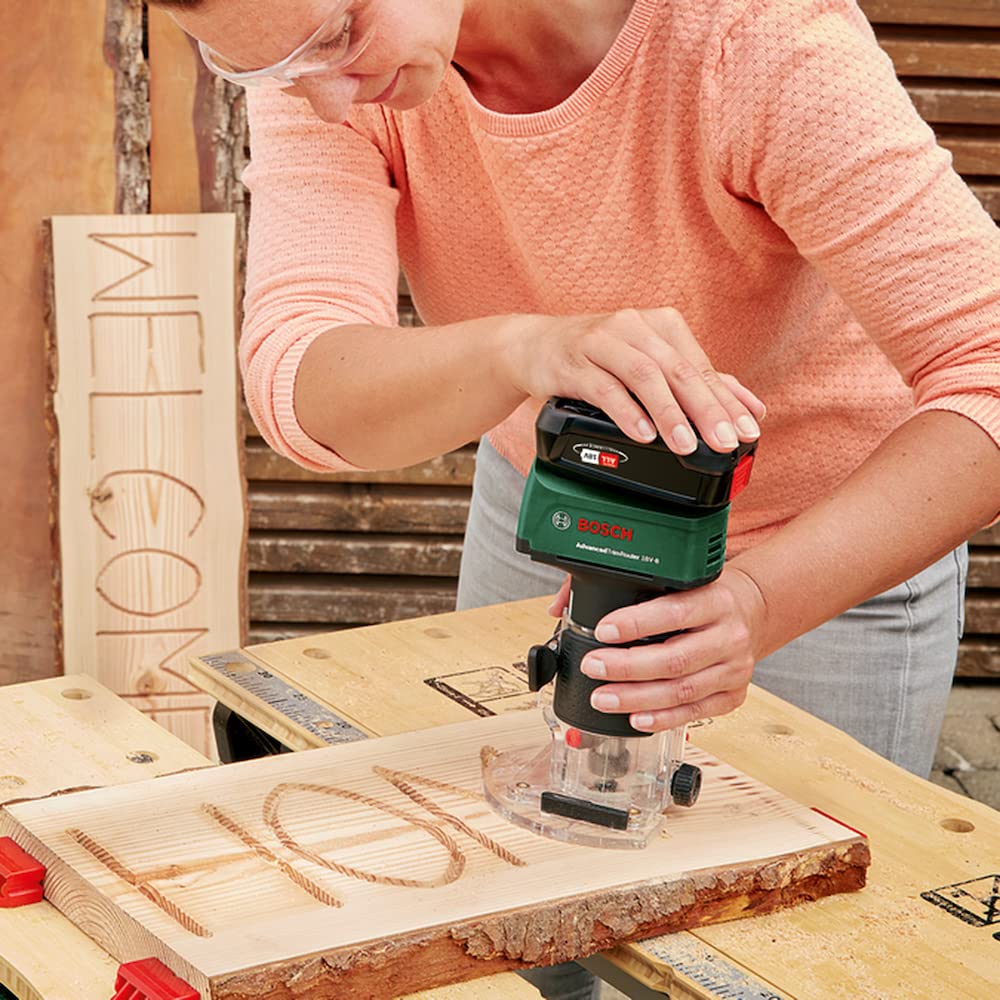 Bosch 1x PRO Nutfräser, gerade, einschneidig (für Weichholz, Sperrholz, Ø 4,8 mm, Professional Zubehör Handfräse, Kantenfräse)