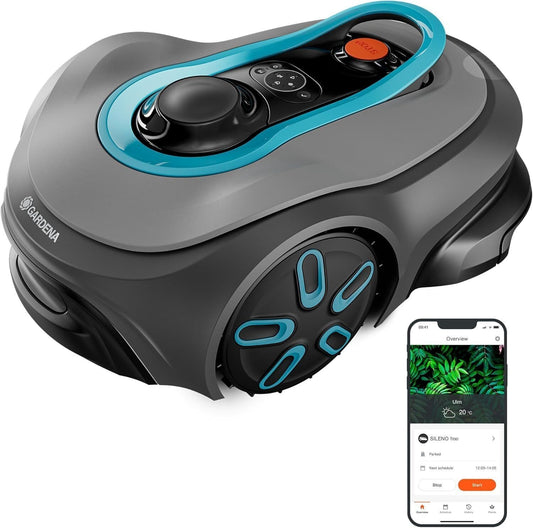🌿 GARDENA smart SILENO free Set | Rasenroboter für 750 m² mit LONA™ AI 19924-47