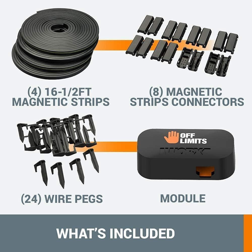 WORX WA0863 Off-Limits Modul für Landroid 2019 Modelle – Flächenabgrenzung