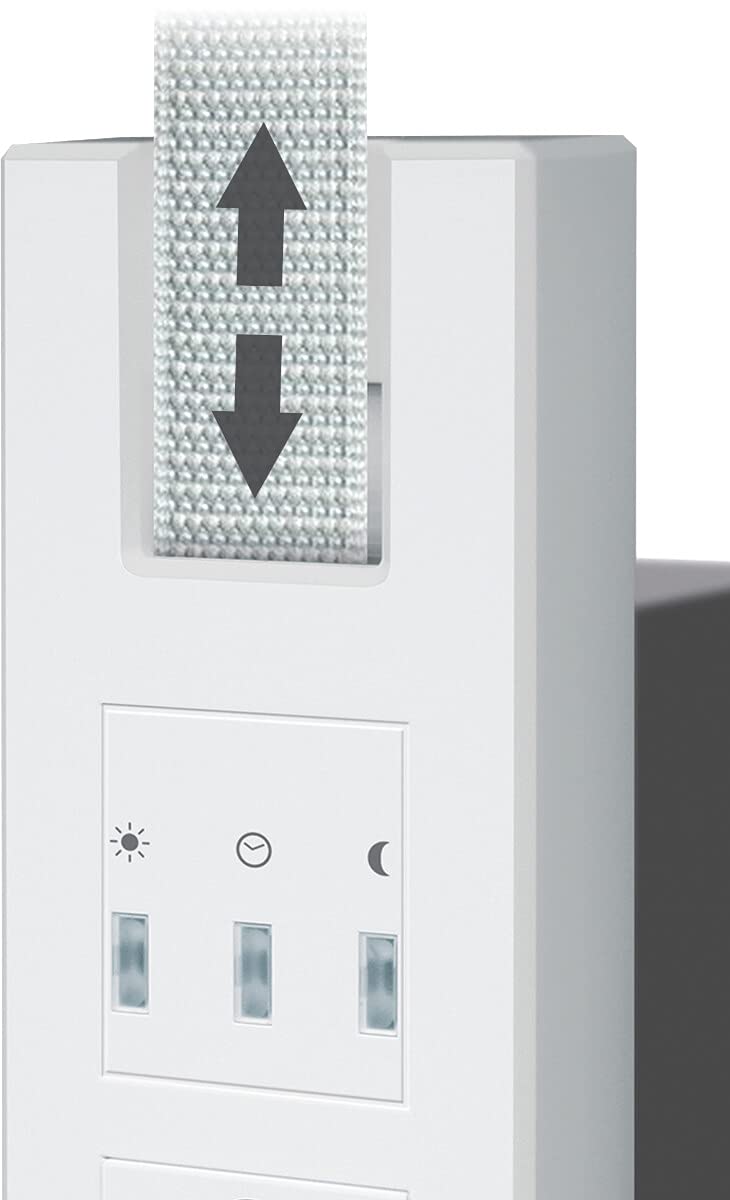 Schellenberg 22728 Elektrischer Rolladen Gurtwickler RolloDrive 65 Premium, Funkgurtwickler für Smart-Home, bis 6 m² Fläche, 45 kg Zugkraft, inkl. Netzstecker