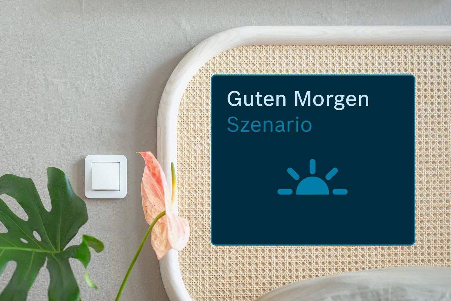 Bosch Smart Home Lichtschalter Unterputz, kompatibel mit Google Assistant, Alexa und Apple Homekit (Variante Deutschland und Österreich)