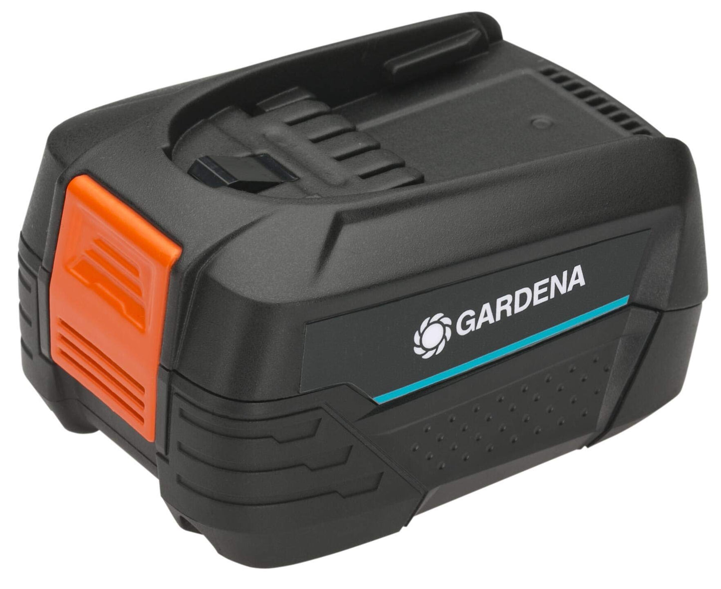Gardena System Akku P4A PBA 18V/72: Zubehör für viele Gardena Gartengeräte (Trimmer, Bläser und Heckenscheren), mit 4,0 Ah Kapazität, die Ladezeit beträgt ca. 90 Minuten (14905-20)