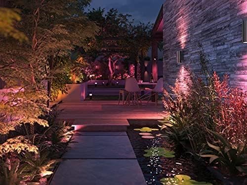 Philips Hue Appear White and Colour Ambiance LED Smart Outdoor Wall Light, kompatibel mit Alexa, Google Assistant und Apple HomeKit