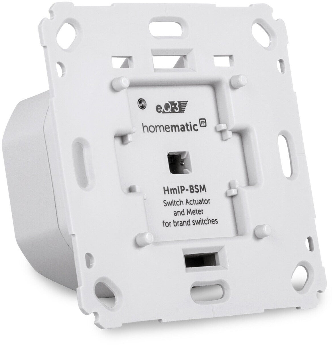 Homematic IP Smart Home Schalt-Mess-Aktor HmIP-BSM für Markenschalter (142720)