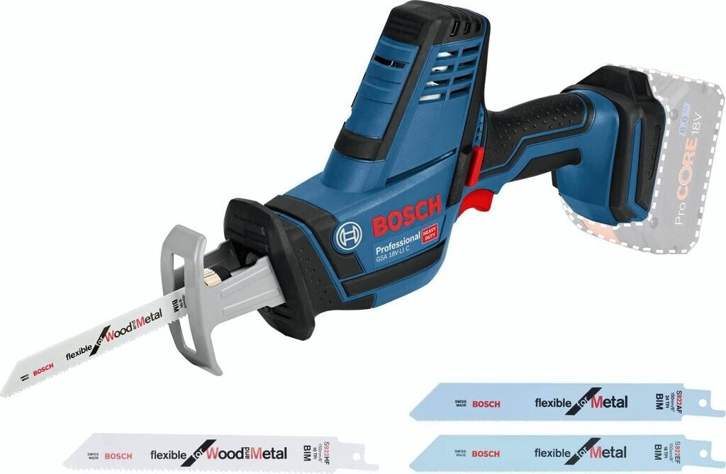 Bosch GSA 18 V-LI C Professional Säbelsäge 18V ohne Akku SDS Pendelhub