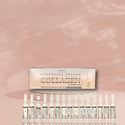 Kollagen – Bio-Vital Anti-Aging Ampullen – 15x2 ml, Hyaluron & Vitamin E Pflege