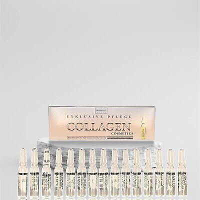 Kollagen – Bio-Vital Anti-Aging Ampullen – 15x2 ml, Hyaluron & Vitamin E Pflege
