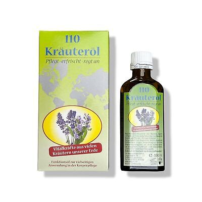 2er Set - Bio-Vital 110 Kräuteröl - Pflegt, erfrischt, regt an (2x 100 ml)