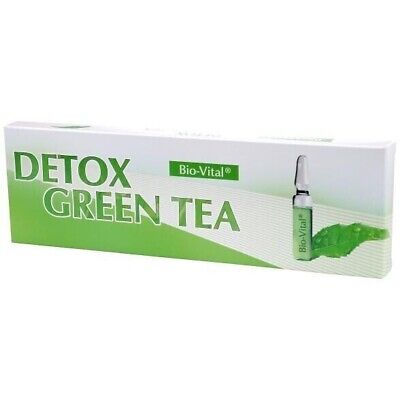 DETOX Green Tea Ampullen Bio-Vital – 15x2 ml – Anti-Aging & Hautschutz Serum