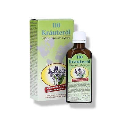 2er Set - Bio-Vital 110 Kräuteröl - Pflegt, erfrischt, regt an (2x 100 ml)