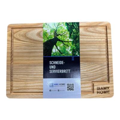 Schneidebrett & Servierplatte aus Eschenholz – Robust, Stilvoll & Vielseitig