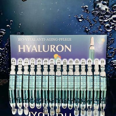 Hyaluron – Bio-Vital Anti-Aging Ampullen – 15x2 ml, Hyaluronsäure Pflege