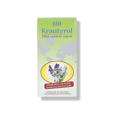 2er Set - Bio-Vital 110 Kräuteröl - Pflegt, erfrischt, regt an (2x 100 ml)