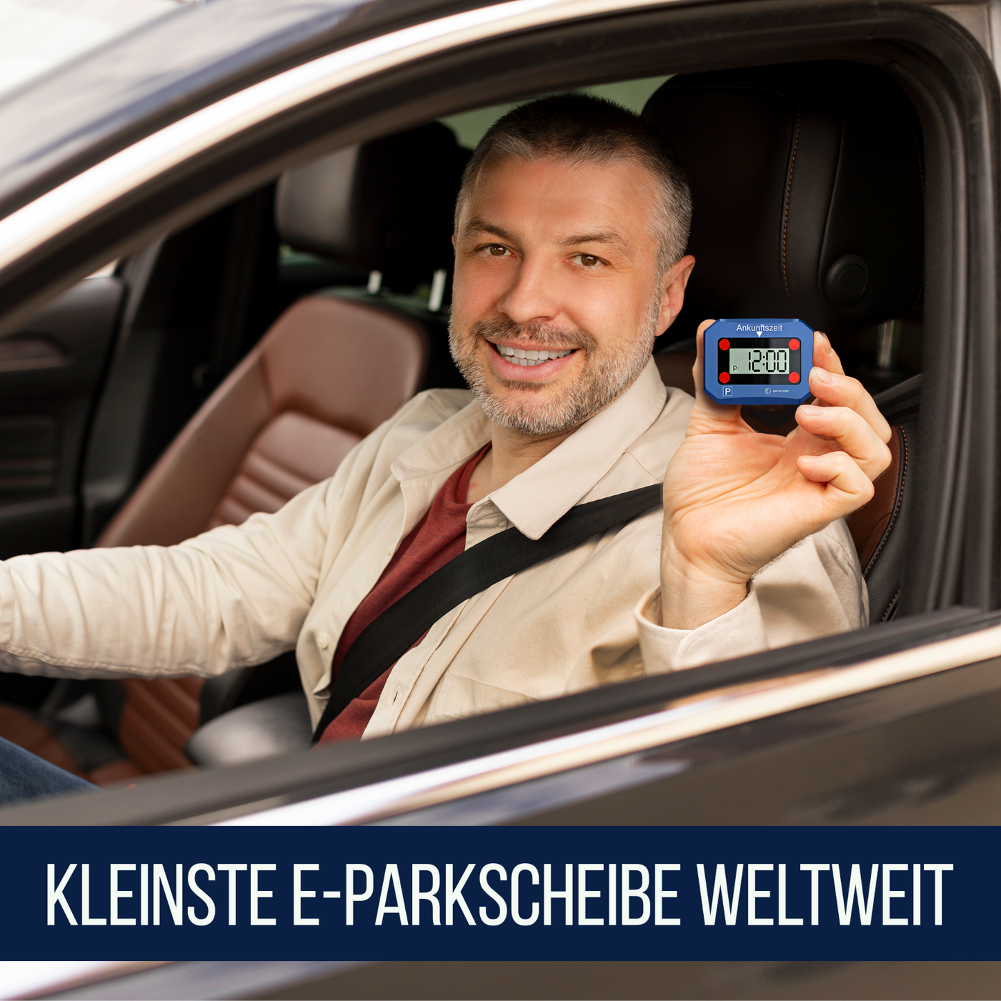 Original ProPark Elektronische Auto Parkscheibe Parkuhr Digital KBA Zulassung