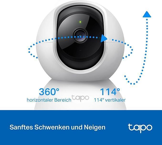 TP-Link Tapo C200 Pan/Tilt Home Security WiFi Kamera