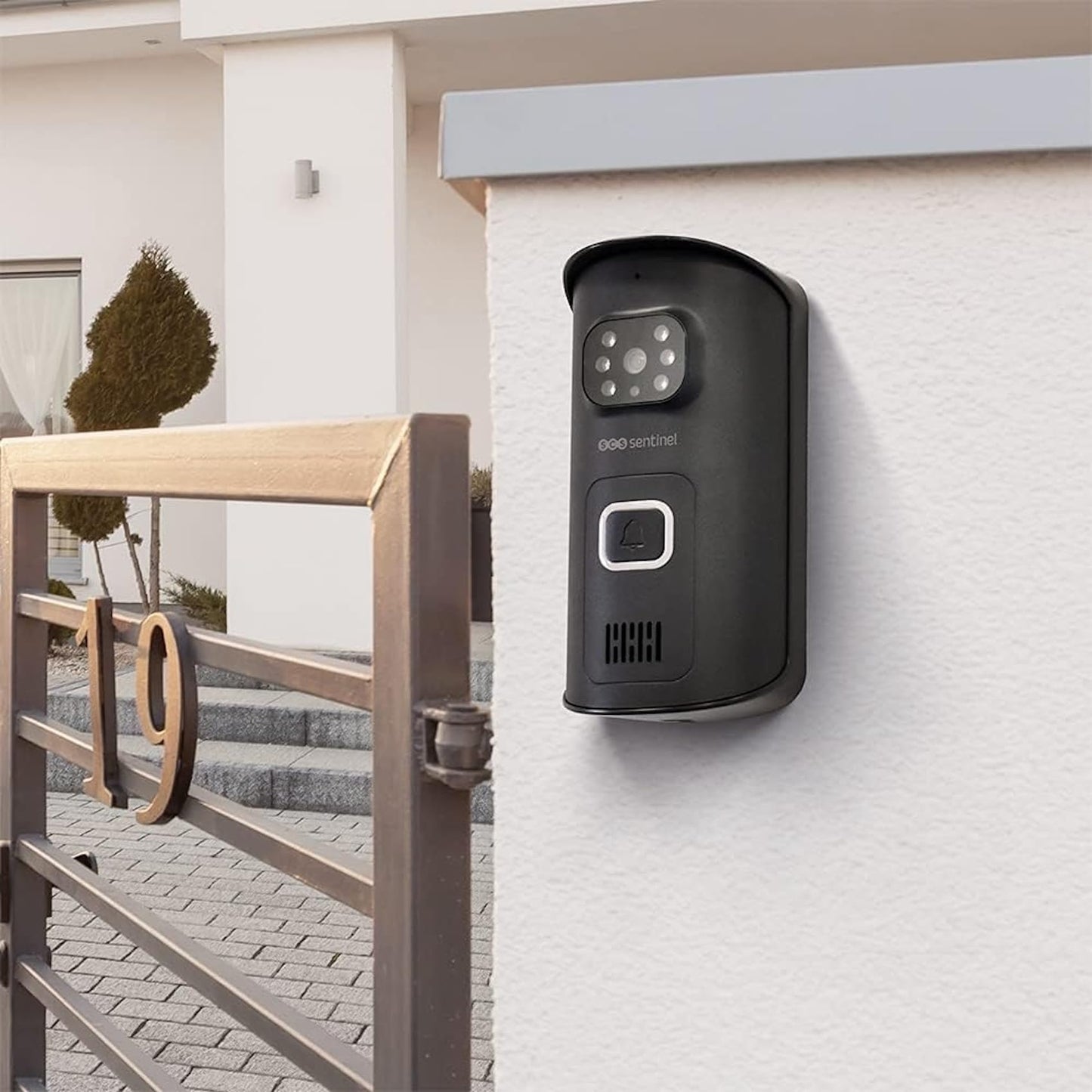 SCS SENTINEL PVS0009 Intercom Wireless Video Home Telefon ohne Kabel