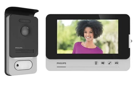 PHILIPS WelcomeEye COMFORT 9500 V2, Farb-Video-Türsprechanlage – Komfort