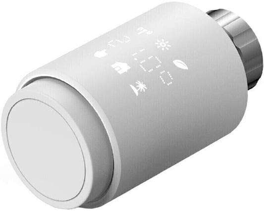 essentials Heizkörperthermostat BT Round weiß 120336