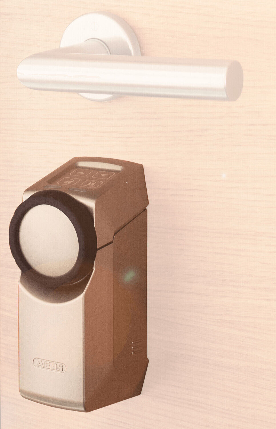 ABUS Funk-Türschlossantrieb HomeTec Pro CFA3000, Weiß, Elektrisches Türschloss