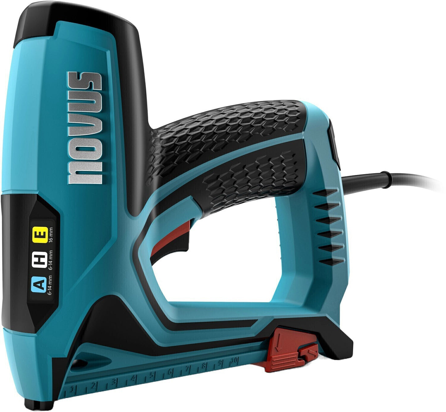 Novus J-150 Elektrotacker – für Klammern bis 14 mm & Nägel bis 16 mm, 1,6 kg
