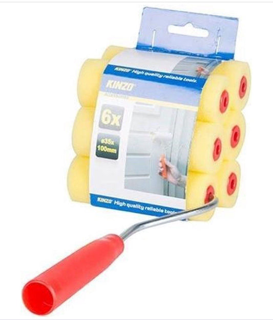 Kinzo Farbroller-Set – 230 x 24 x 70 mm | Hochwertiges Malerwerkzeug