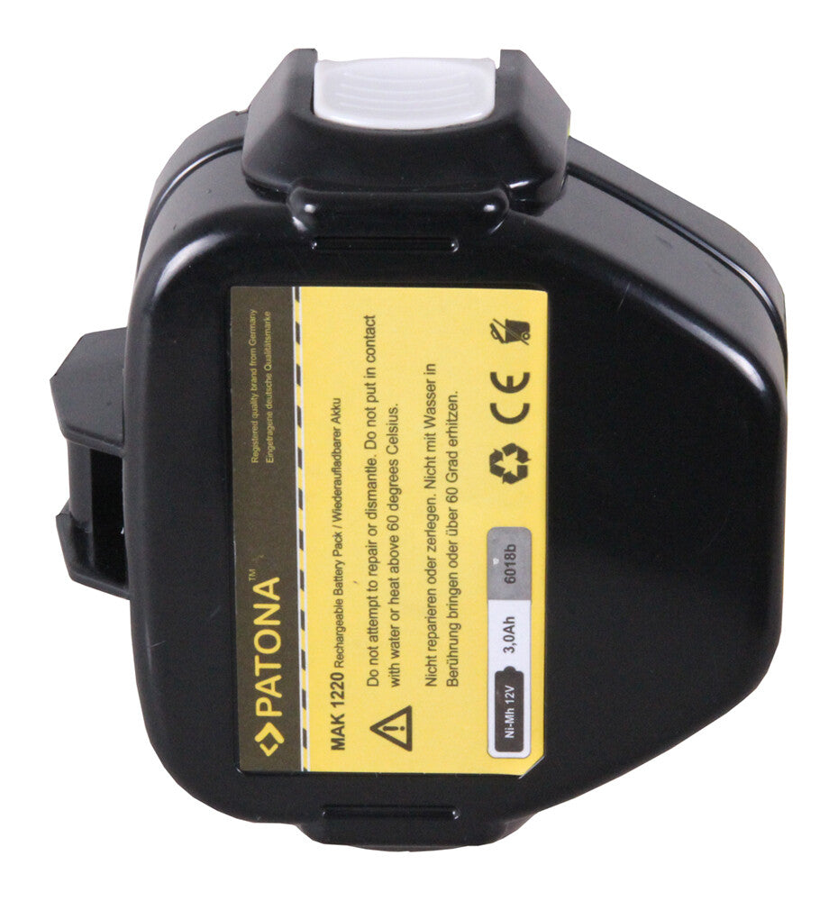 PATONA Akku f. Makita Werkzeuge 12 Volt 3000 mAhMakita