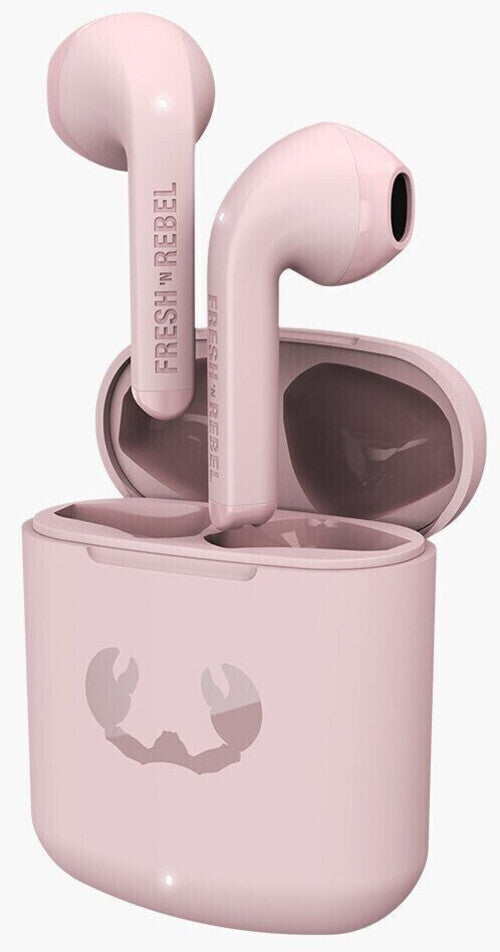 Fresh ’n Rebel Twins Core Smokey Pink – Bluetooth In-Ear, 30h, Touch Control