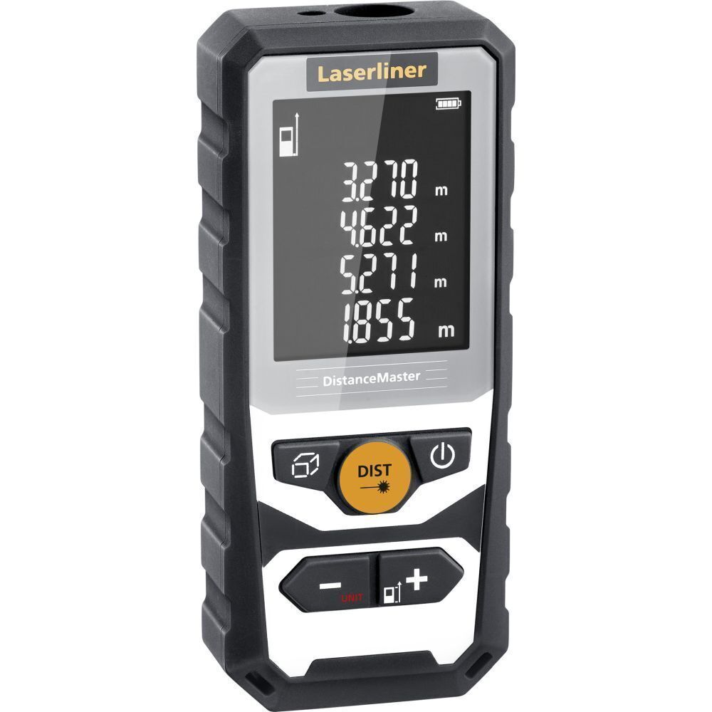 Laserliner DistanceMaster 40 – Entfernungsmesser 40 m, IP65, Pythagoras-Funktion