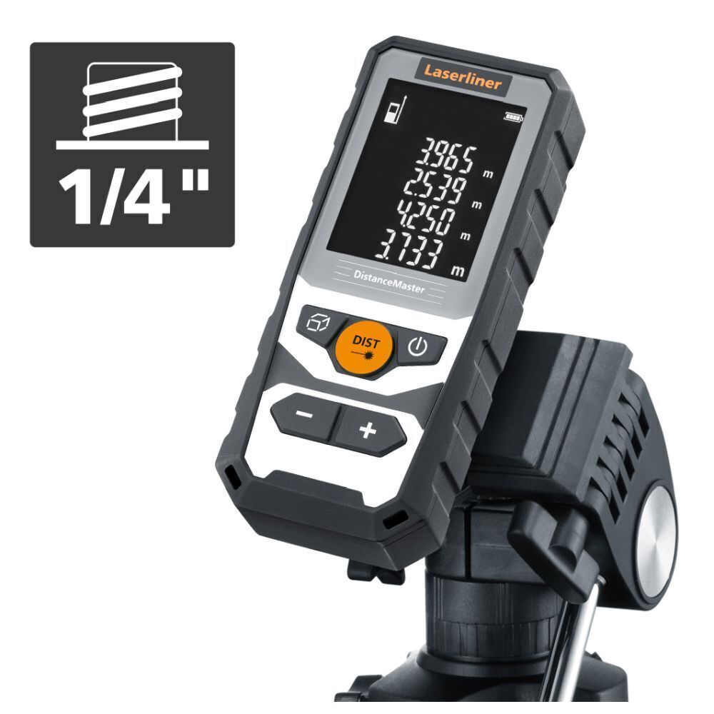 Laserliner DistanceMaster 40 – Entfernungsmesser 40 m, IP65, Pythagoras-Funktion