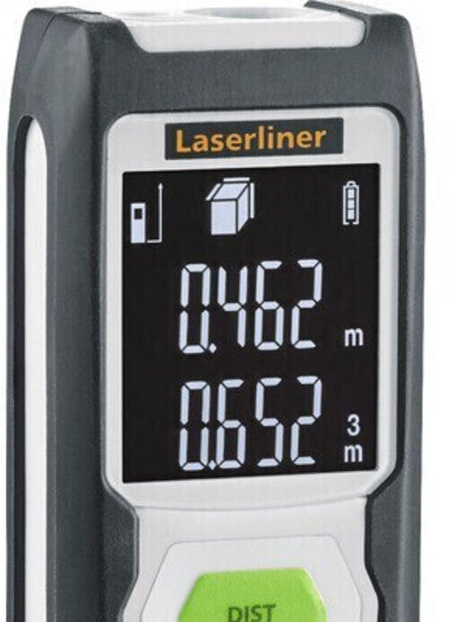 Laserliner Laser-Entfernungsmesser Gi4 – 40 m, grüner Laser, ±2 mm Genauigkeit