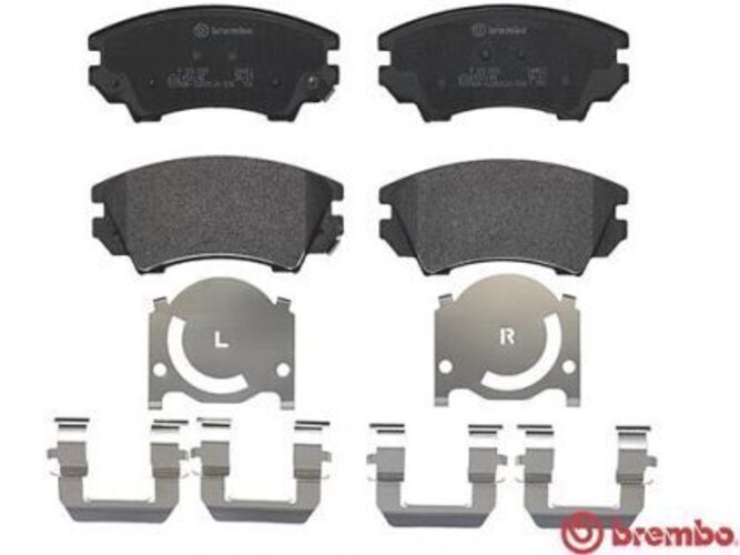 BREMBO P 59 055 Bremsbelagsatz – Scheibenbremse, Vorderachse, OE-Qualität