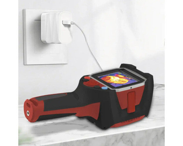 JC Schwarz Wärmebildkamera mit Infrarotsensor und 3,5" Farbdisplay IP 65 inkl. Z