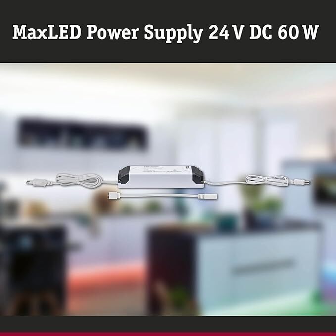 Paulmann MaxLED Power Supply 60 VA DC weiß Transformator 230/24V