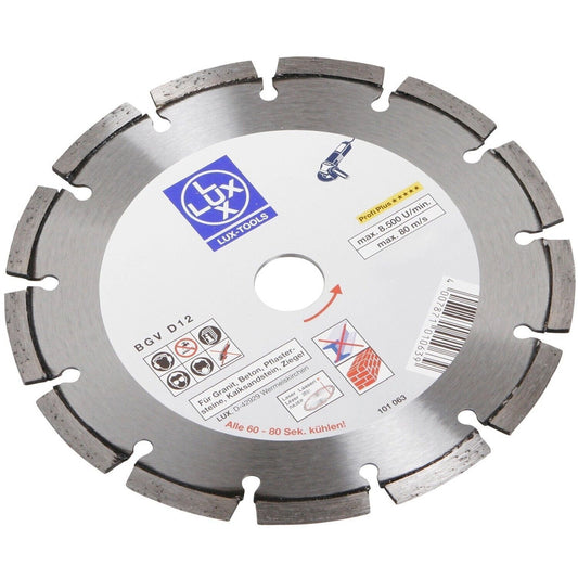 LUX Diamant-Trennscheibe Universal 180 mm - Robust und vielseitig für präzises S