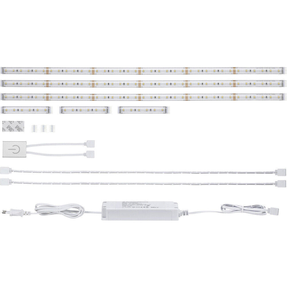Paulmann Fn MaxLED Comfort 79838 LED-Streifen-Komplettse 1,8m Warmweiß, 24V