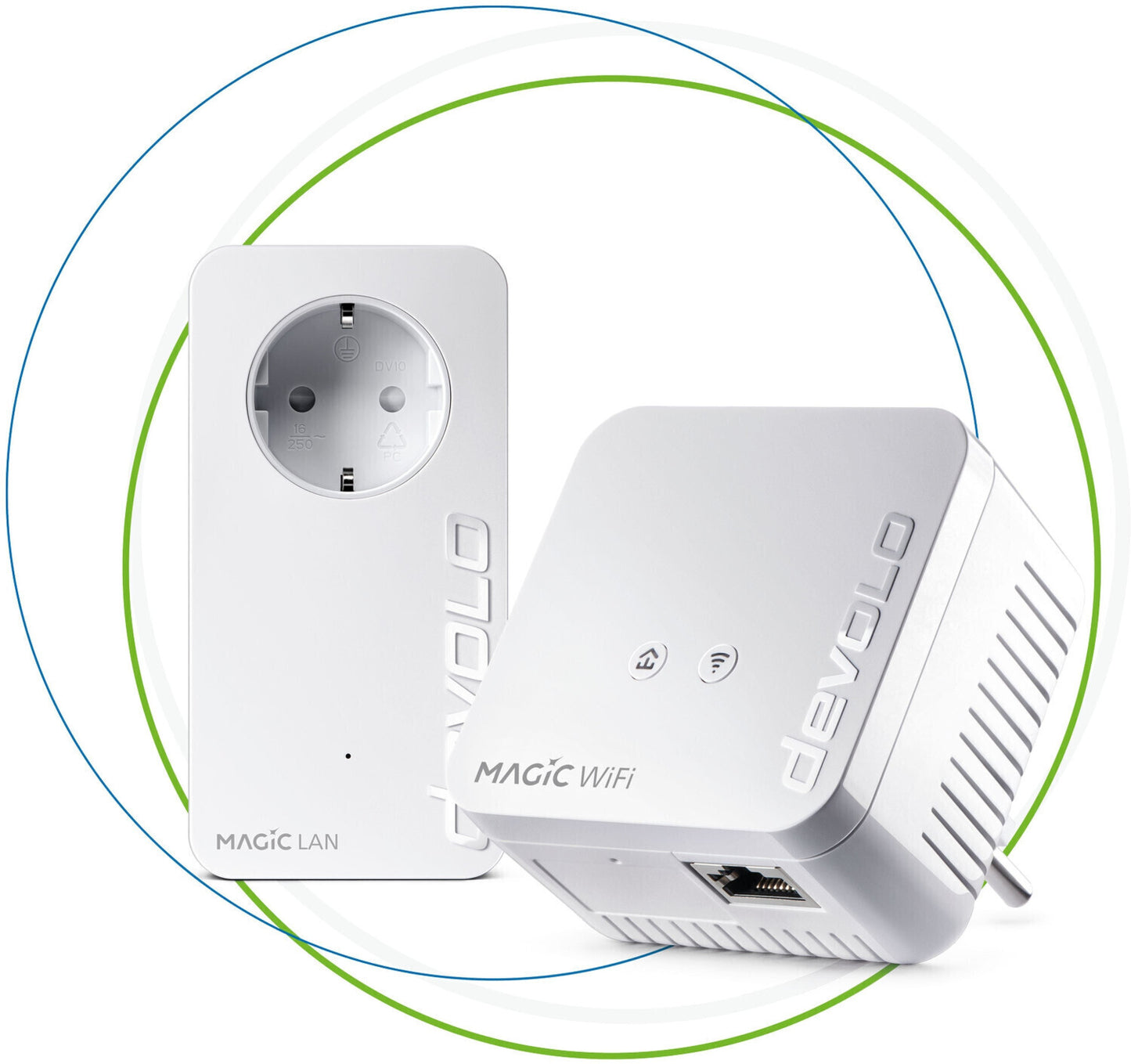 devolo Magic 1 WiFi mini Powerline WLAN Verstärker 2x Adapter