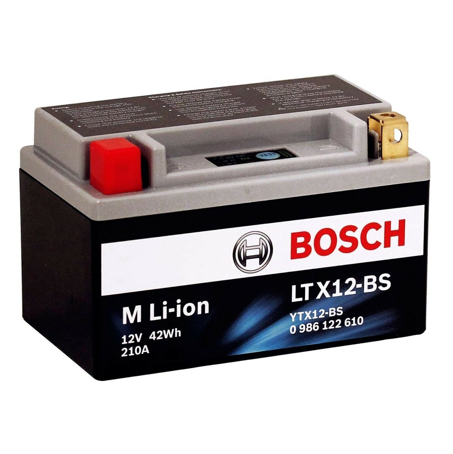 Bosch 0986122610 LTX12-BS Lithium-Ionen Motorradbatterie